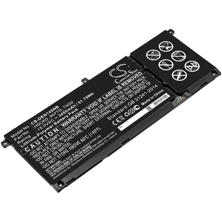 Bsc Preferred Dell Inspiron Inspiron 5502 Inspiron 7506 P97F Laptop Notebook Repl. Battery CS-DEN145NB